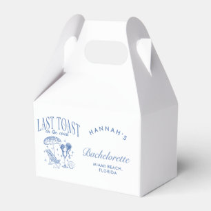 Last Toast on the Coast Bachelorette Party Favour Box
