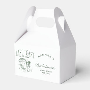 Last Toast on the Coast Bachelorette Party Favour Box