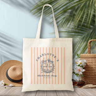 Last Toast on the Coast! Bachelorette Party Tote Bag