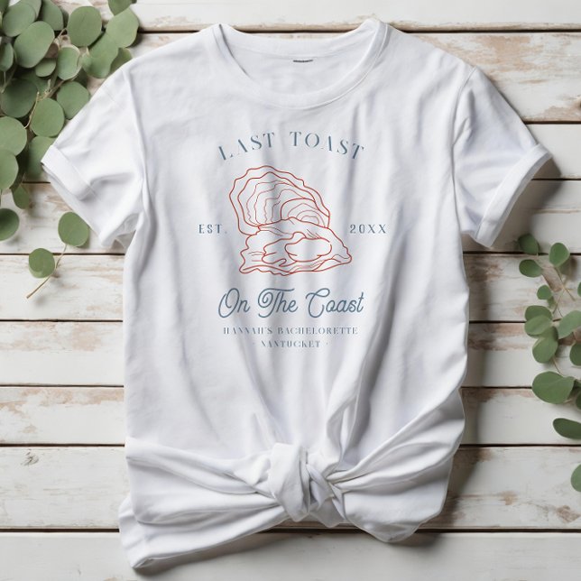 Last Toast on the Coast Bachelorette  T-Shirt (Creator Uploaded)