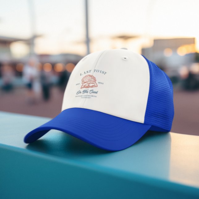 Last Toast on the Coast Bachelorette  Trucker Hat (Creator Uploaded)