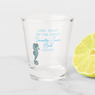 Last Toast On The Coast Bachelorette Weekend Shot Glass