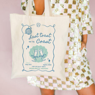Last Toast on the Coast Bachelorette Weekend Tote Bag