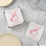 Last Toast On The Coast Beach Bachelorette Party Square Paper Coaster<br><div class="desc">Embrace the coastal allure with the "Last Toast On The Coast Beach Bachelorette Party Square Paper Coaster, " a delightful fusion of personalised luxury and beachside celebration. Imprinted with the whimsical phrase, "Last Toast On The Coast, " these square paper coasters are more than just functional; they are a stylish...</div>