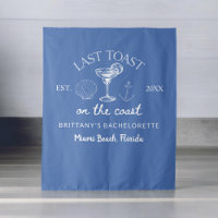 Last Toast On The Coast Beach Bachelorette Party