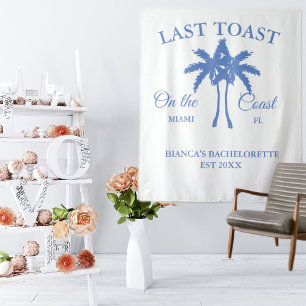 Last Toast on the coast Beach Bachelorette party  Tapestry