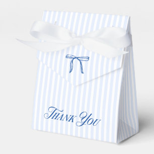 Last Toast on The Coast Elegant Hand Drawn Bows Favour Box