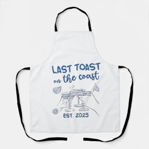 Last Toast on the Coast Est 2025 Apron