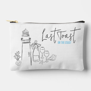 Last Toast on the Coast Hangover Kit Party Favor Accessory Pouch