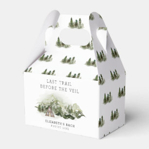Last Trail Before The Veil Bachelorette Weekend Favour Box