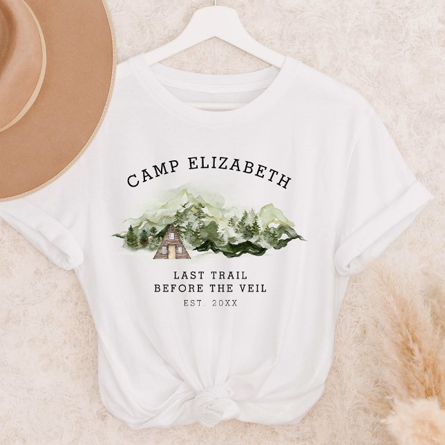 Last Trail Before The Veil Bachelorette Weekend T-Shirt (Creator Uploaded)