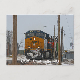 Last Train To Clarksville Postcard