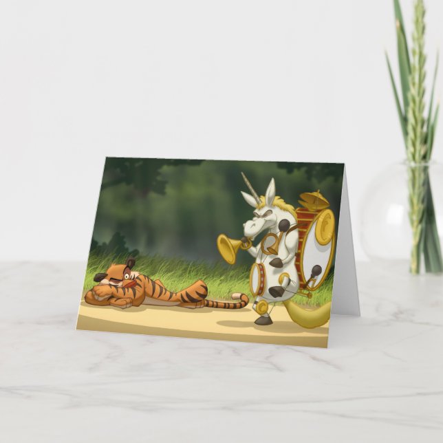 Last Unicorn Card (Blank Inside) (Front)