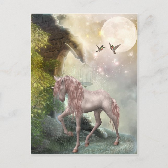 last unicorn postcard (Front)