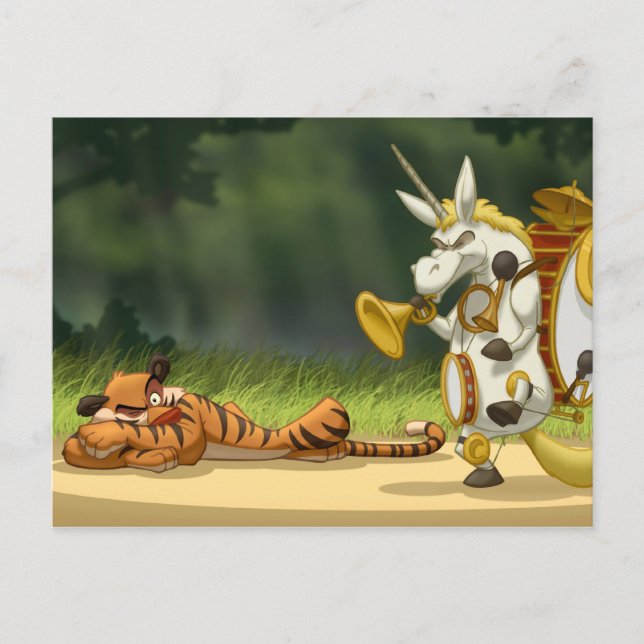 Last Unicorn Postcard (Front)