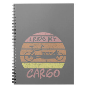 Lastenrad im Sonnenuntergang, Retro, Cargobike  Notebook