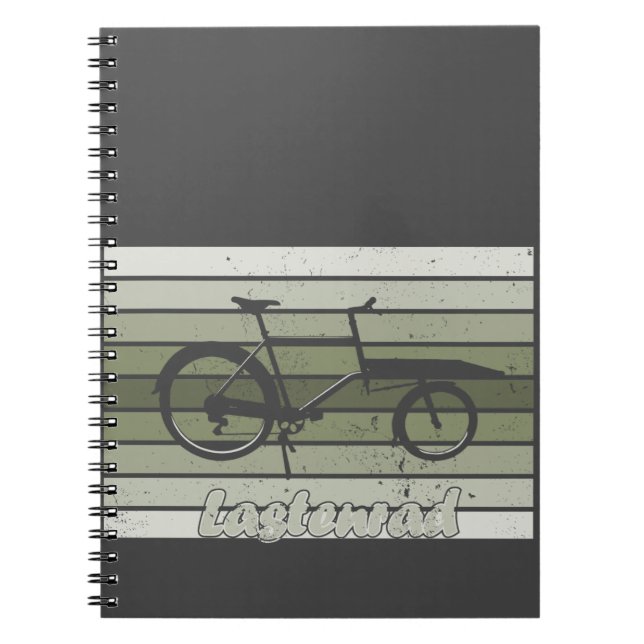 Lastenrad, Retro, Cargobike Notebook (Front)