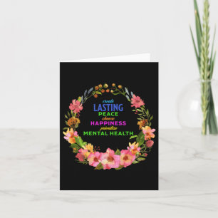 Lasting Peace Christmas Sticker  Card
