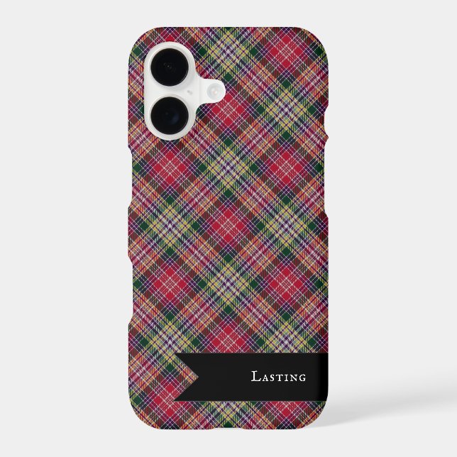 Lasting Tartan Plaid Scottish Pattern (Back)