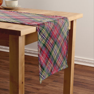 Lasting Tartan Short Table Runner