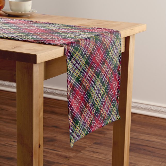 Lasting Tartan Short Table Runner (In Situ)