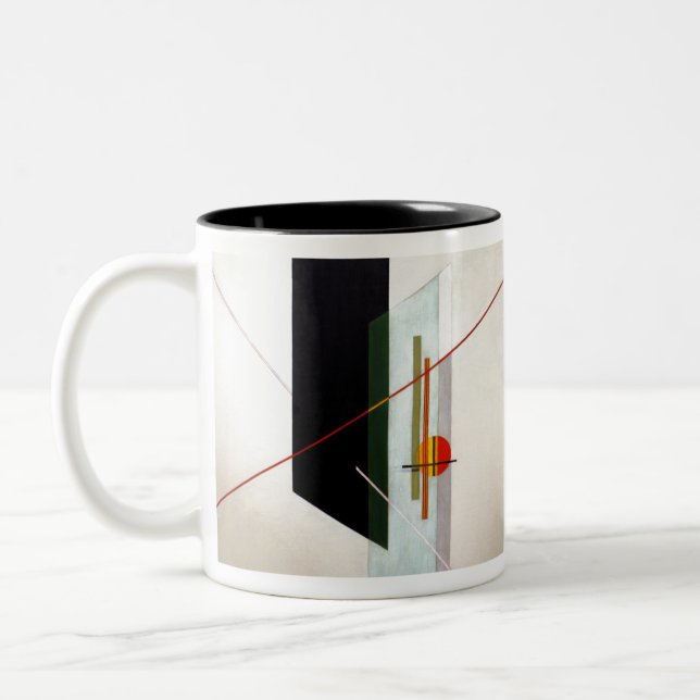 Laszlo Moholy Nagy A IX Two-Tone Coffee Mug (Left)
