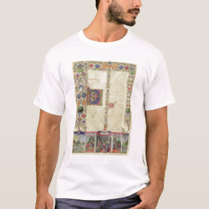 Lat 422 VolI fol.280v The Beginning of the Book of T-Shirt