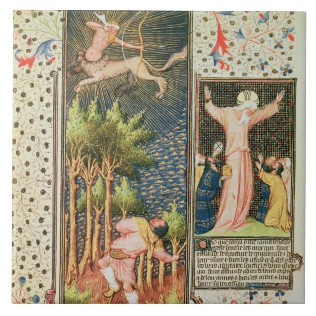 Lat 9471 f.16r November, from the Grandes Heures d Tile (Front)