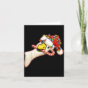 Latch Hook Faux Yarn Funny Goose Christmas Crochet Card