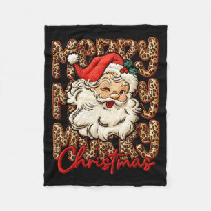 Latch Hook Yarn Crochet Coquette Merry Christmas L Fleece Blanket