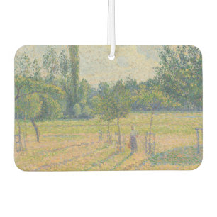 "Late Afternoon in our Meadow" - Camille Pissarro Car Air Freshener