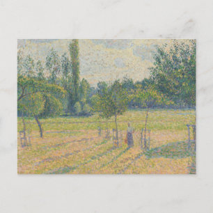 "Late Afternoon in our Meadow" - Camille Pissarro Postcard