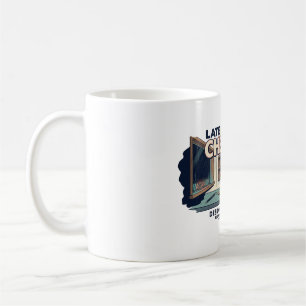 Late Check-In Retro Motel NIGHTSHIFT 90 Coffee Mug
