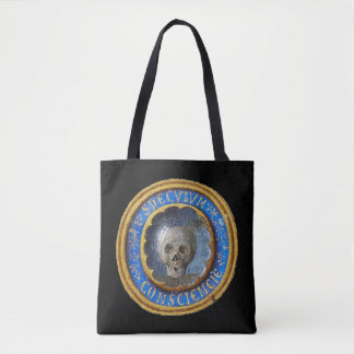 Late Mediaeval Manuscript Skull  Tote Bag
