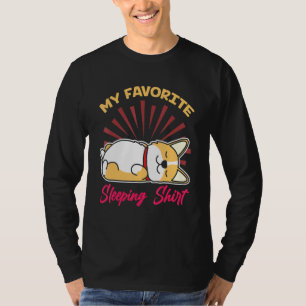 Late Nighter Sleepy Cute Sleeping Animal Pet Late  T-Shirt