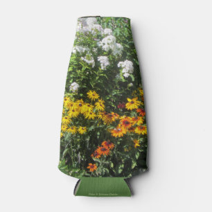 Late Season Phlox and Gloriosa Daisies Bottle Cooler