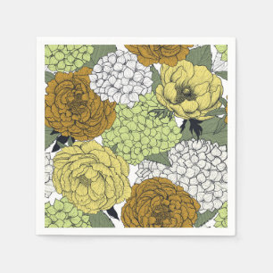 Late spring garden 2 napkin