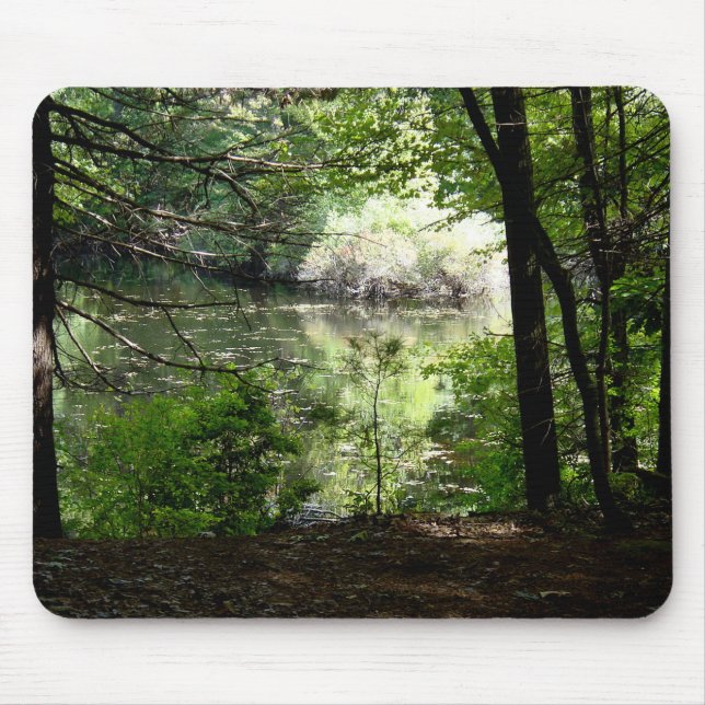 Late Summer at Walden Pond Mouse Pad (Front)