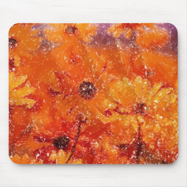 Late Summer Blaze Mouse Pad (Front)