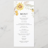 Late Summer Sunflower Wedding