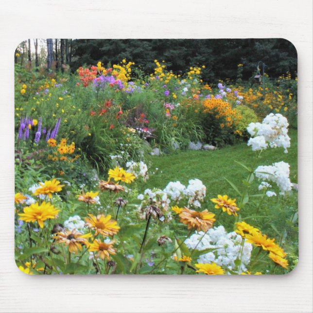 Late Summer Tent Gardens Mouse Pad (Front)