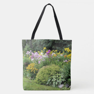Late Summer Tent Gardens Tote Bag