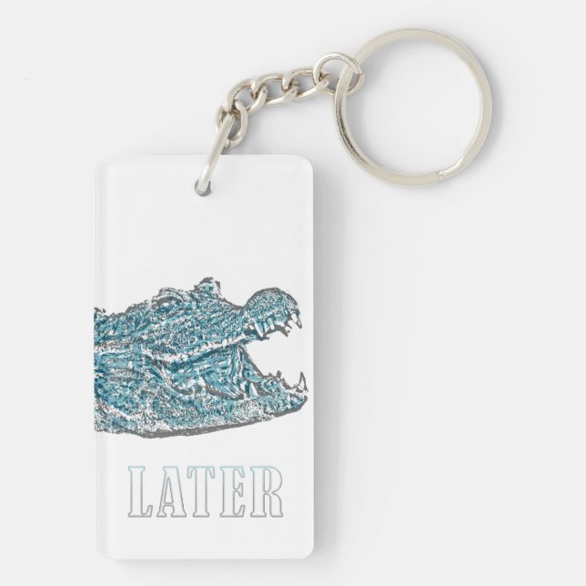 Later Alligator Key Ring (Back)