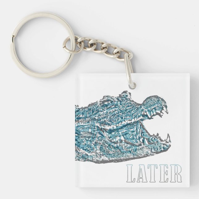 Later Alligator Key Ring (Front)
