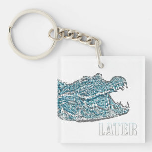 Later Alligator  Key Ring