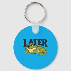 Later Alligator Sungles Cute Gator Key Ring