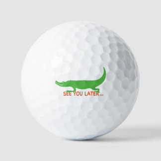 Later Gator! Golf Balls