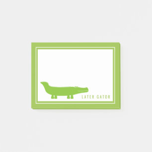Later Gator See Ya Later Post-it Notes
