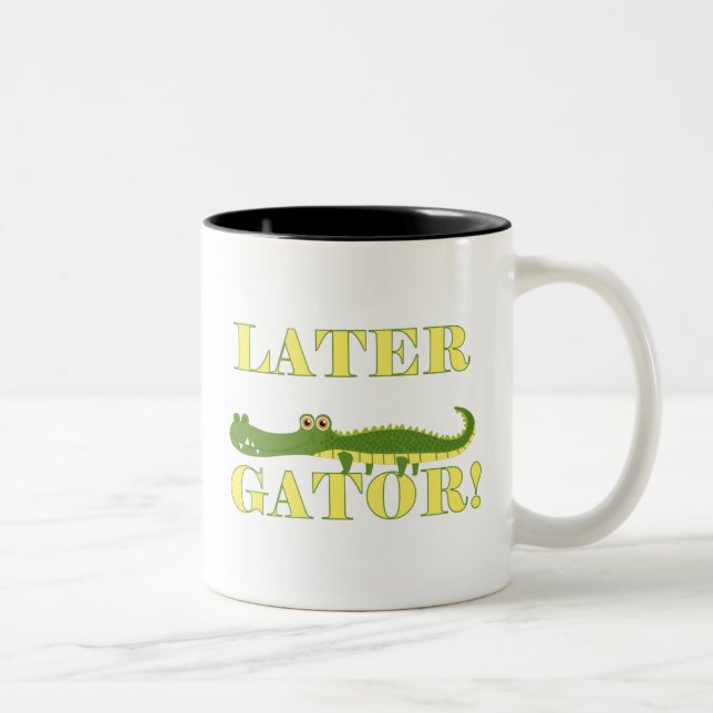 Later Gator Two-Tone Coffee Mug (Right)