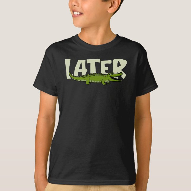 Later Gator Women's Graphic T-Shirt (Front)